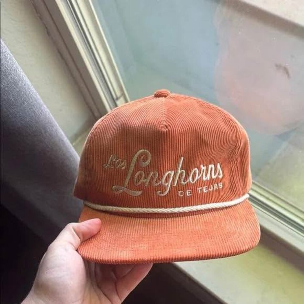 NWT Howler Bros Texas Longhorns Corduroy SnapBack Hat Los Longhorns De Tejas